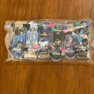 Tony Hawk Fingerboard X 6 Skateboard Skate Vintage 80s new Keyring FOB